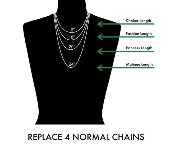 Solid 925 Sterling Silver Adjustable Chain Necklaces - 3 Options - Gifts for You 'n Me