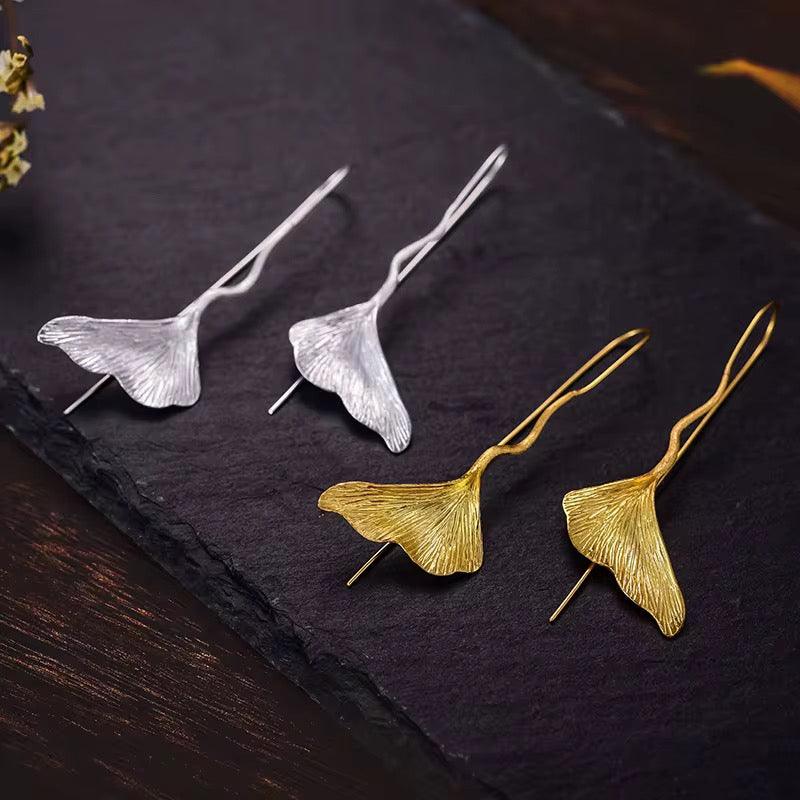 Ginkgo Elegance Earrings