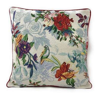 DaDa Bedding Set of 4 Pieces - Floral Garden Botanical Tapestry Throw Pillow Covers Bundle Pack - 16