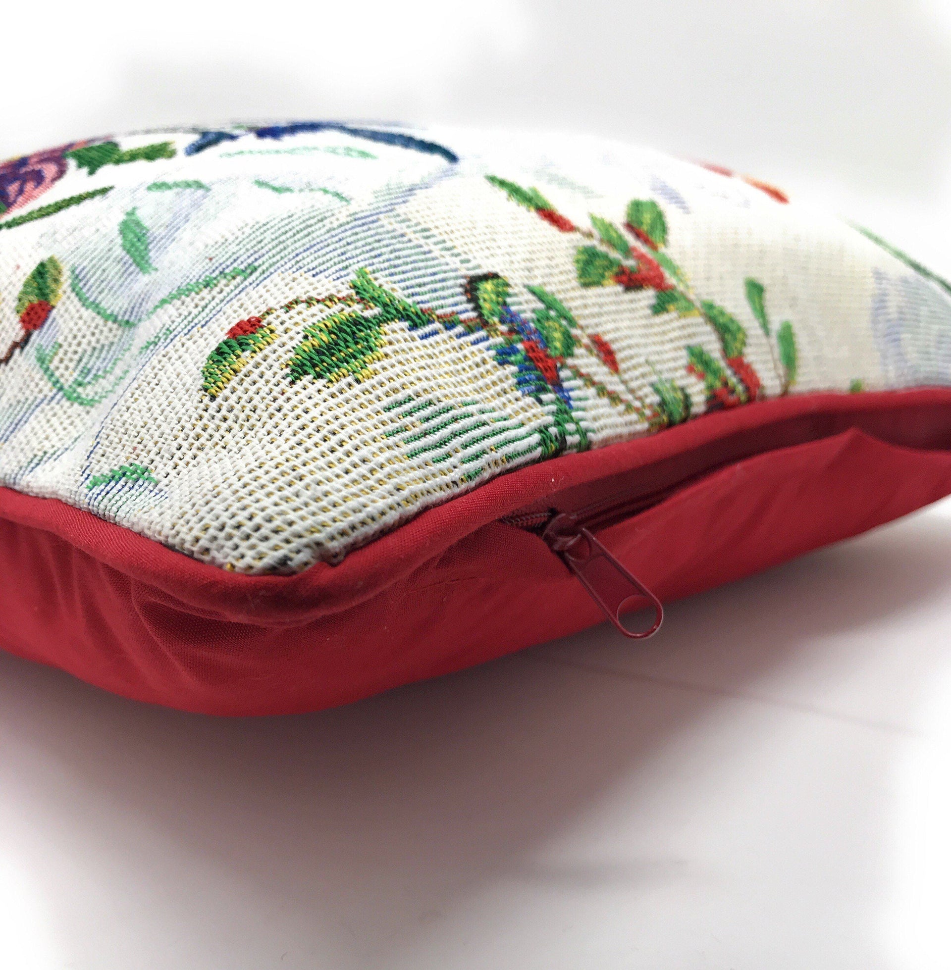 DaDa Bedding Elegant Tropical Paradise Birds Floral Tapestry Throw Pillow Covers 16