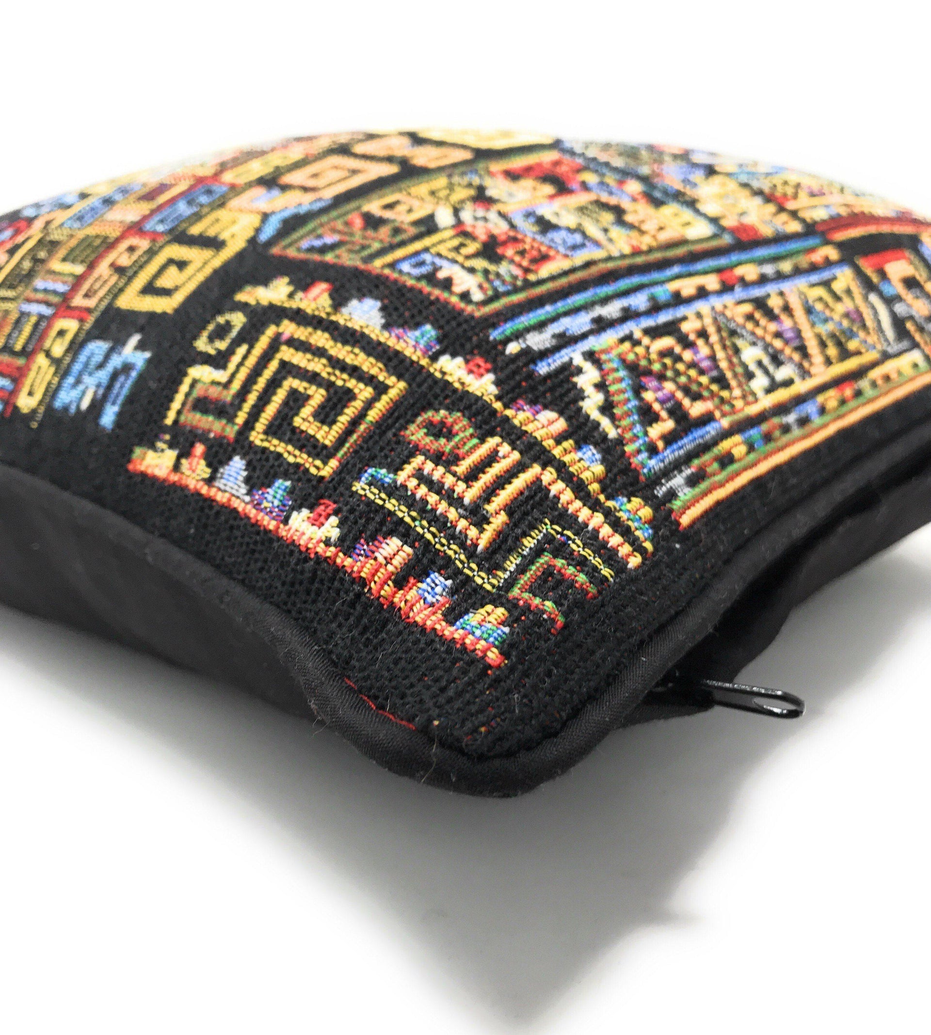 DaDa Bedding Ethnic Ornaments Geometric Black Tapestry Throw Pillow Covers 16