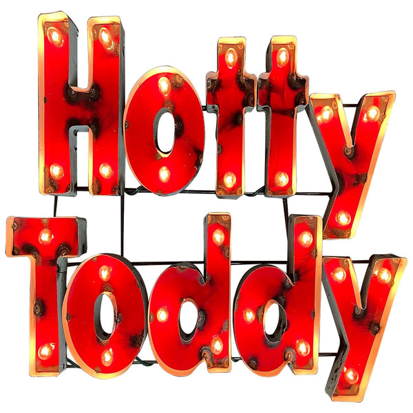 Ole Miss Hotty Toddy Lighted Recycled Metal Wall Decor