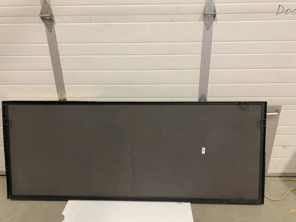 Contour Reflections: Dual-Tone Metal Frame Floor and Wall Mirror - Gifts for You 'n Me