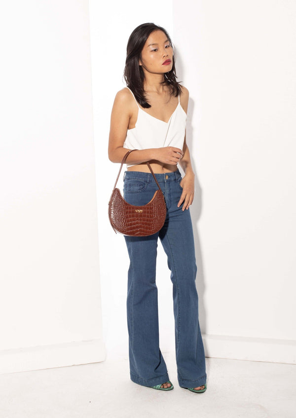 Naomi Half Moon Shoulder Handbag