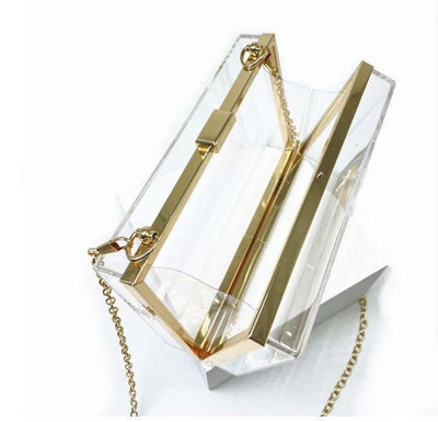 The Shawn Clear Crossbody Handbag