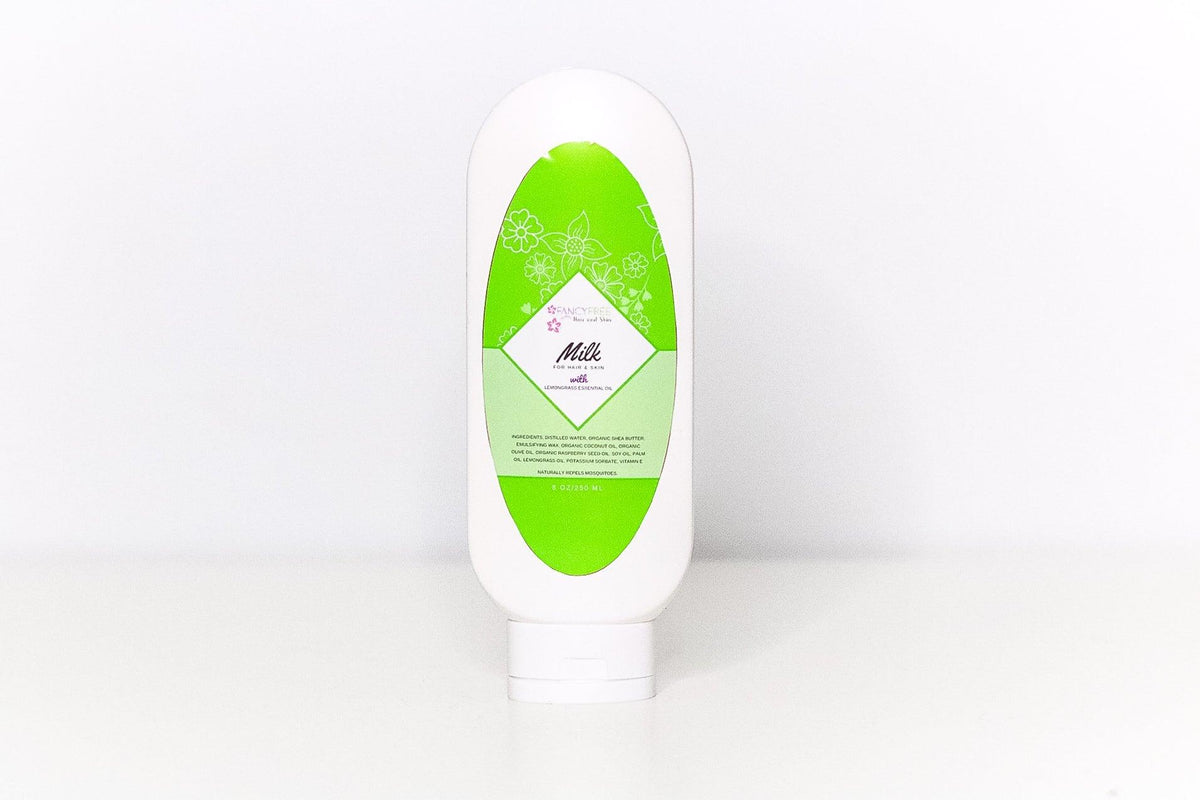 Fancy Free Milk for Hair & Skin – Lightweight, Nourishing Moisturizer with Natural SPF