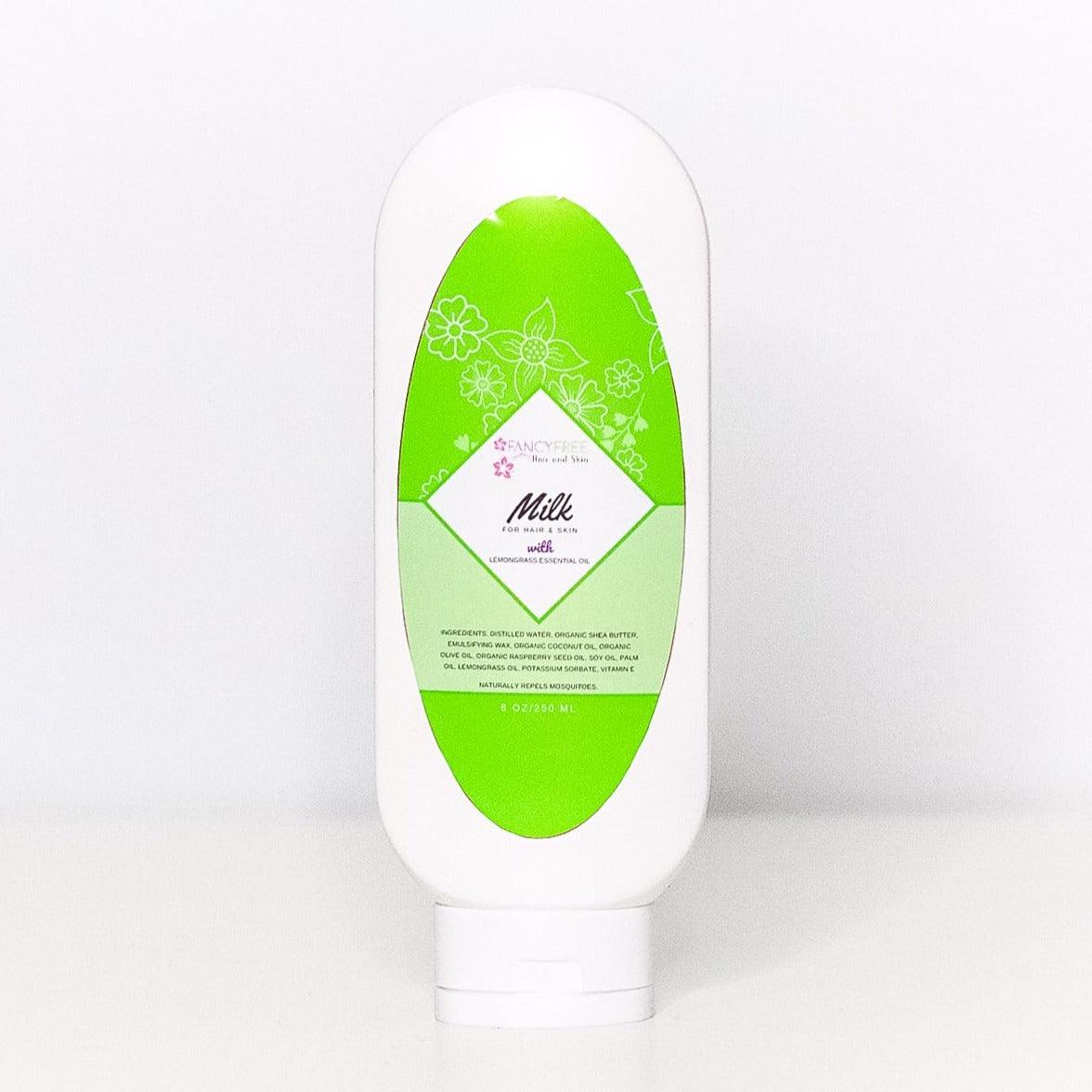 Fancy Free Milk for Hair & Skin – Lightweight, Nourishing Moisturizer with Natural SPF