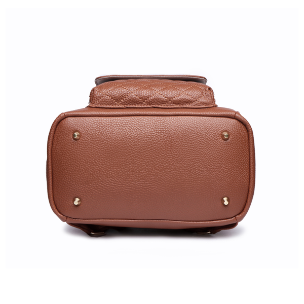 Petit Monaco Diaper Bag | Caramel Brown