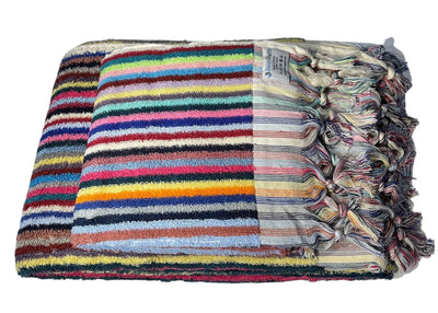 Bubble Striped Terry Hand Towel