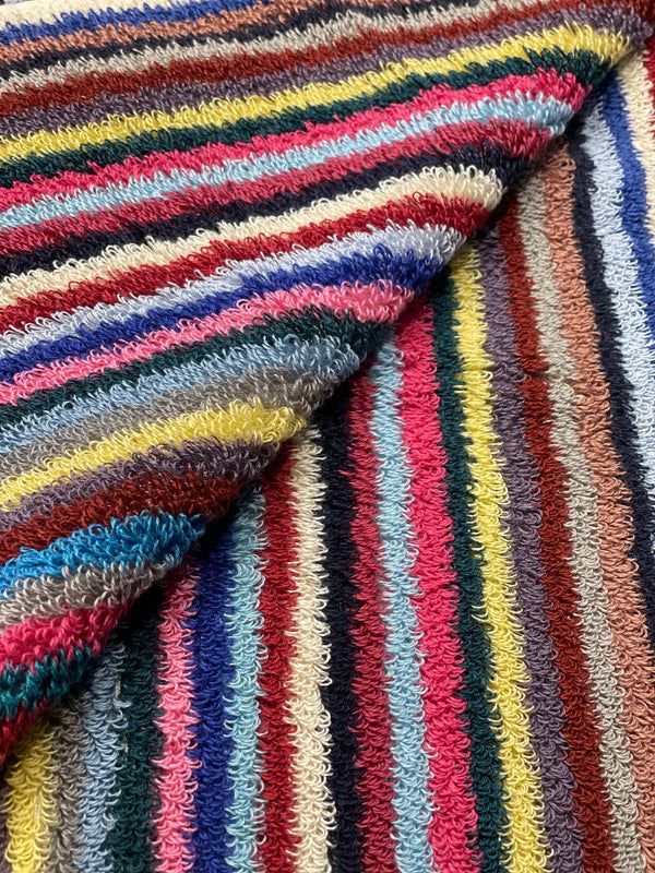 Bubble Striped Terry Hand Towel