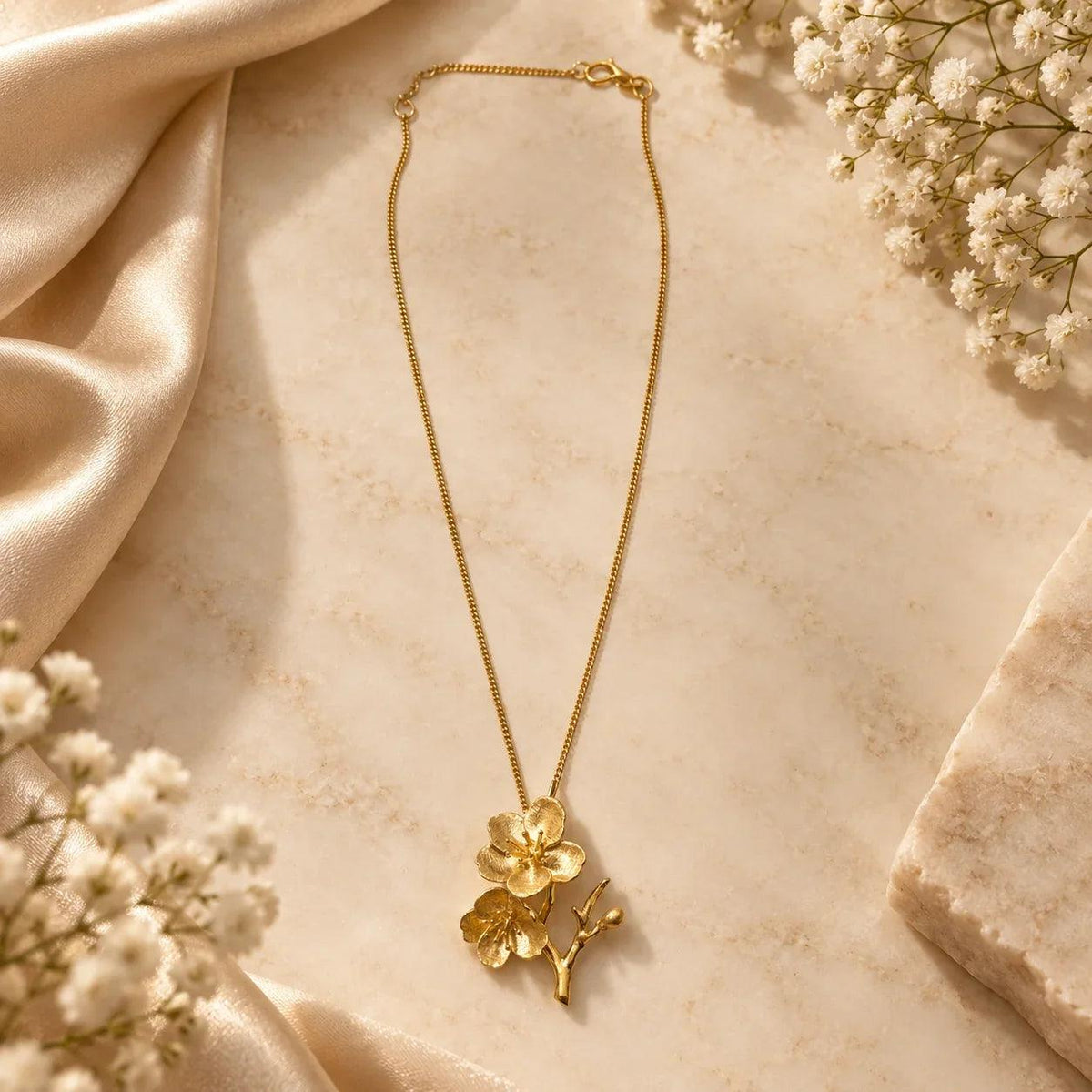Cherry Blossoms Necklace