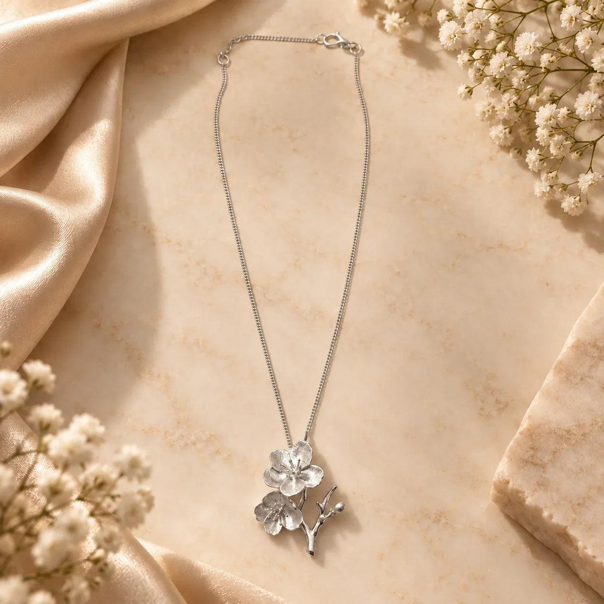 Cherry Blossoms Necklace