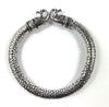Vibhsa Antique Norse Bracelet With Peacock Heads & Snake Pattern