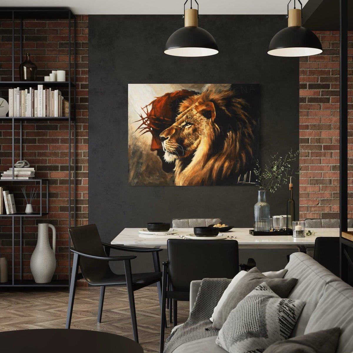 The Lion of Judah (Peace and Strength)