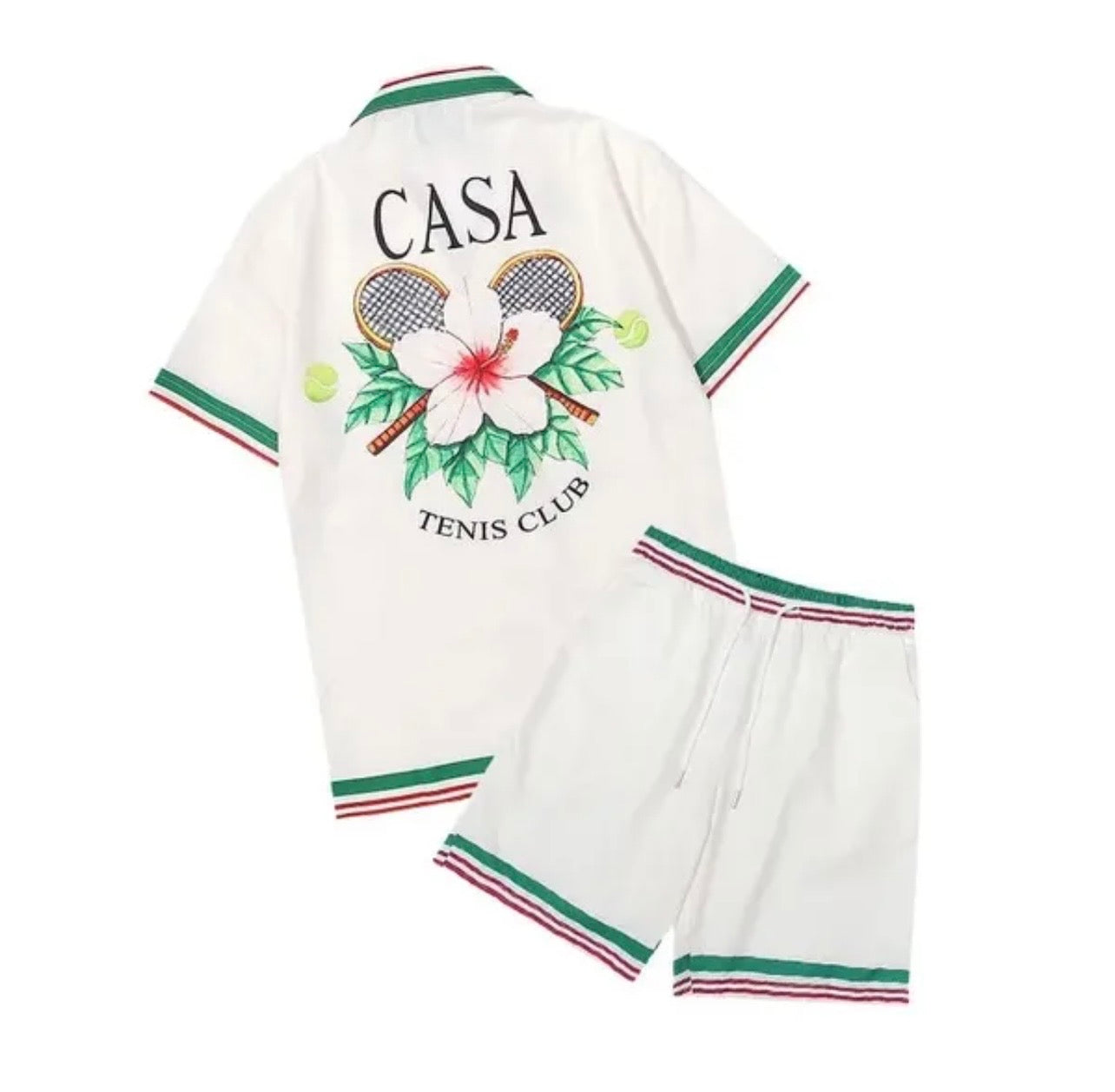 Men two piece luxury trendy summer fashion sets