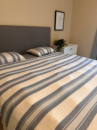 Cotton Duvet Set With Pillow Shams