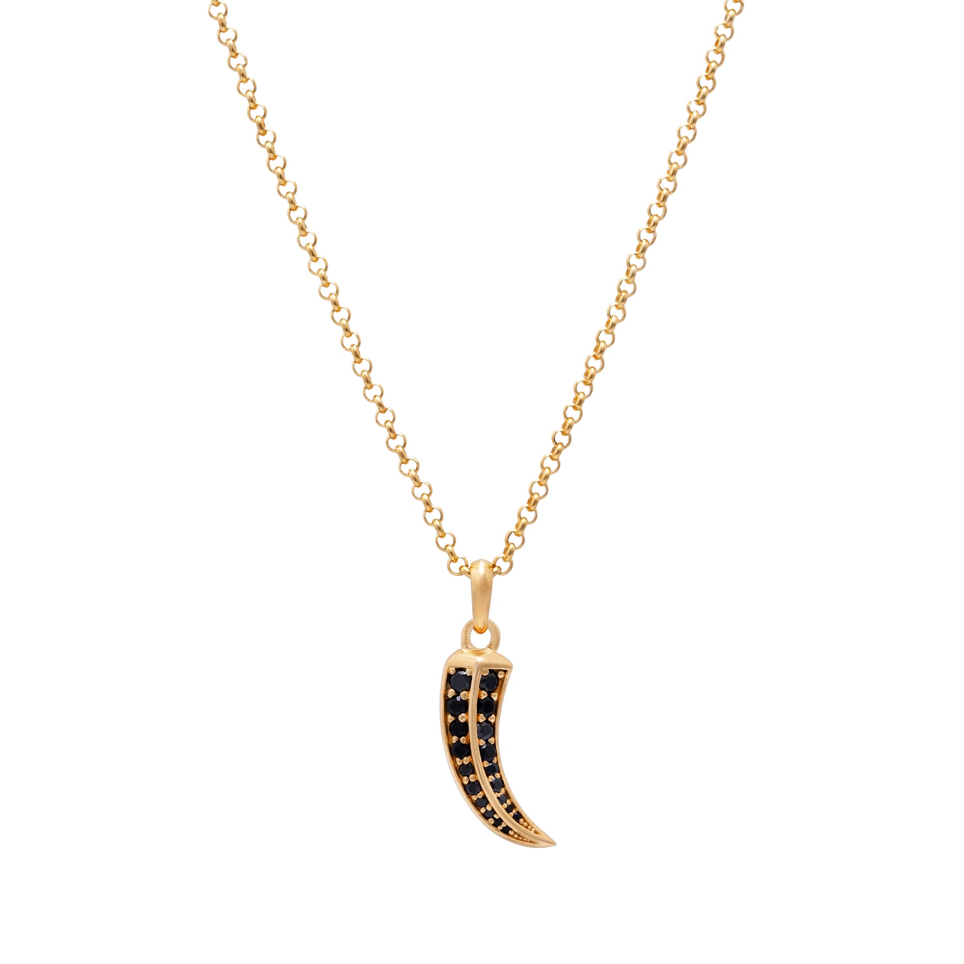 Black Claw Pendant (Gold)