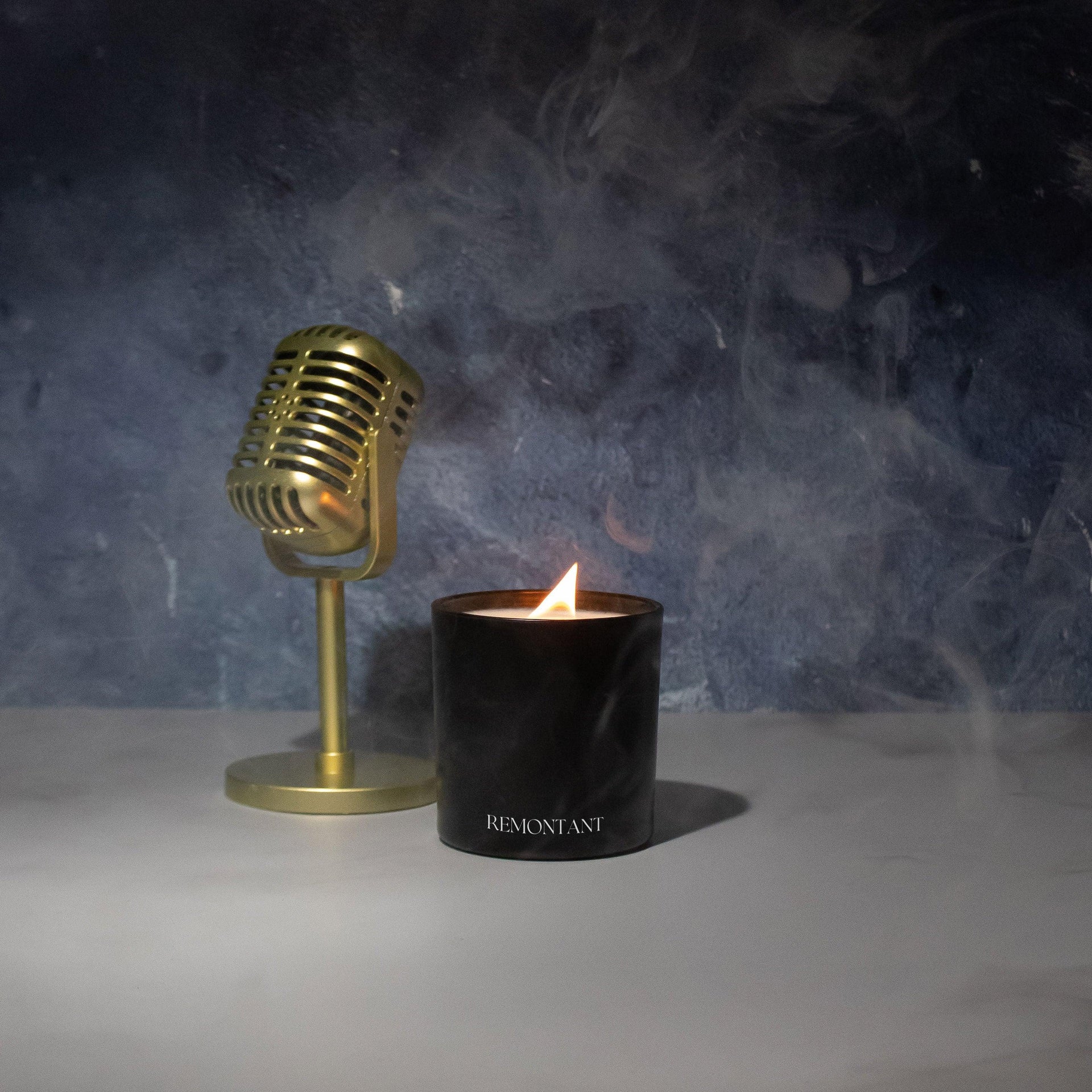 Violet Night Candle  | Bergamot ~ Saffron ~ Benzoin | Crackling Wick Candle