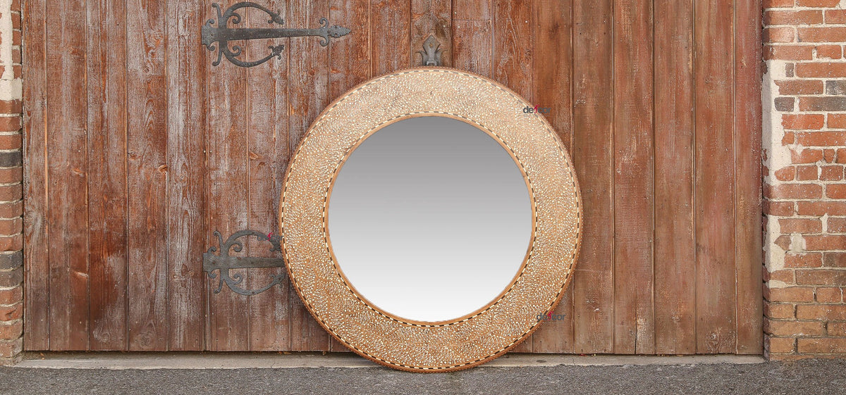 Pattee Foliage Inlay Mirror