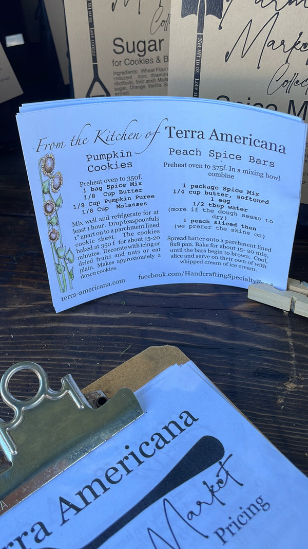 Farmer's Market Mixes -  Vanilla Mix for Cakes, Cookies and Confections (GF)