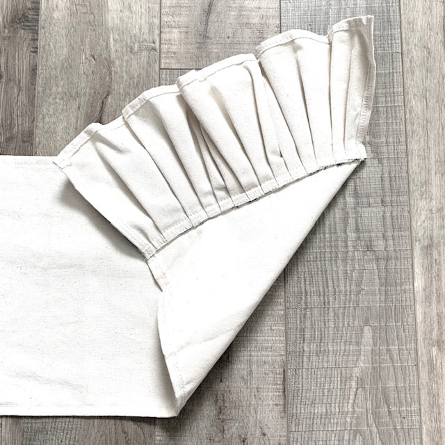 RUNNER ONLY: CHARCOAL/CREAM STRIPES RUNNER