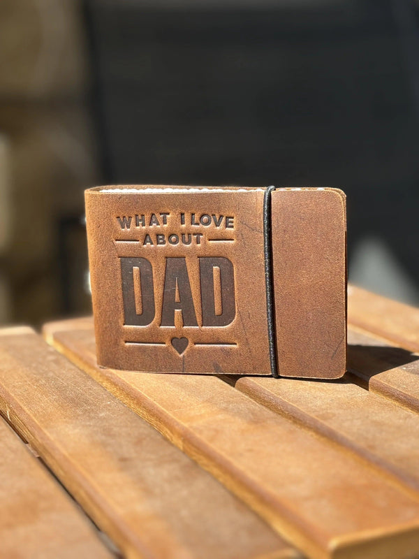 Dad LogBook - Customizable Fill-in-the-Blank Journal - Gifts for You 'n Me