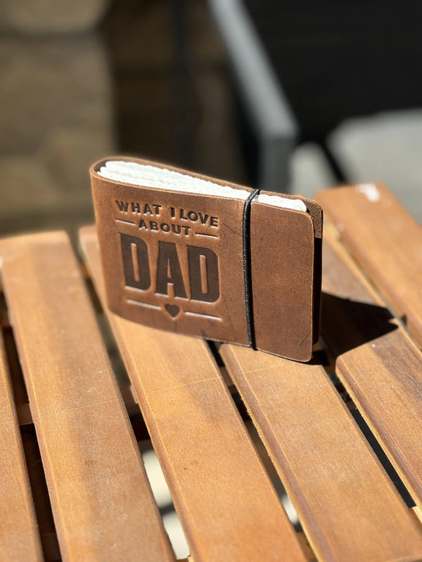 Dad LogBook - Customizable Fill-in-the-Blank Journal - Gifts for You 'n Me