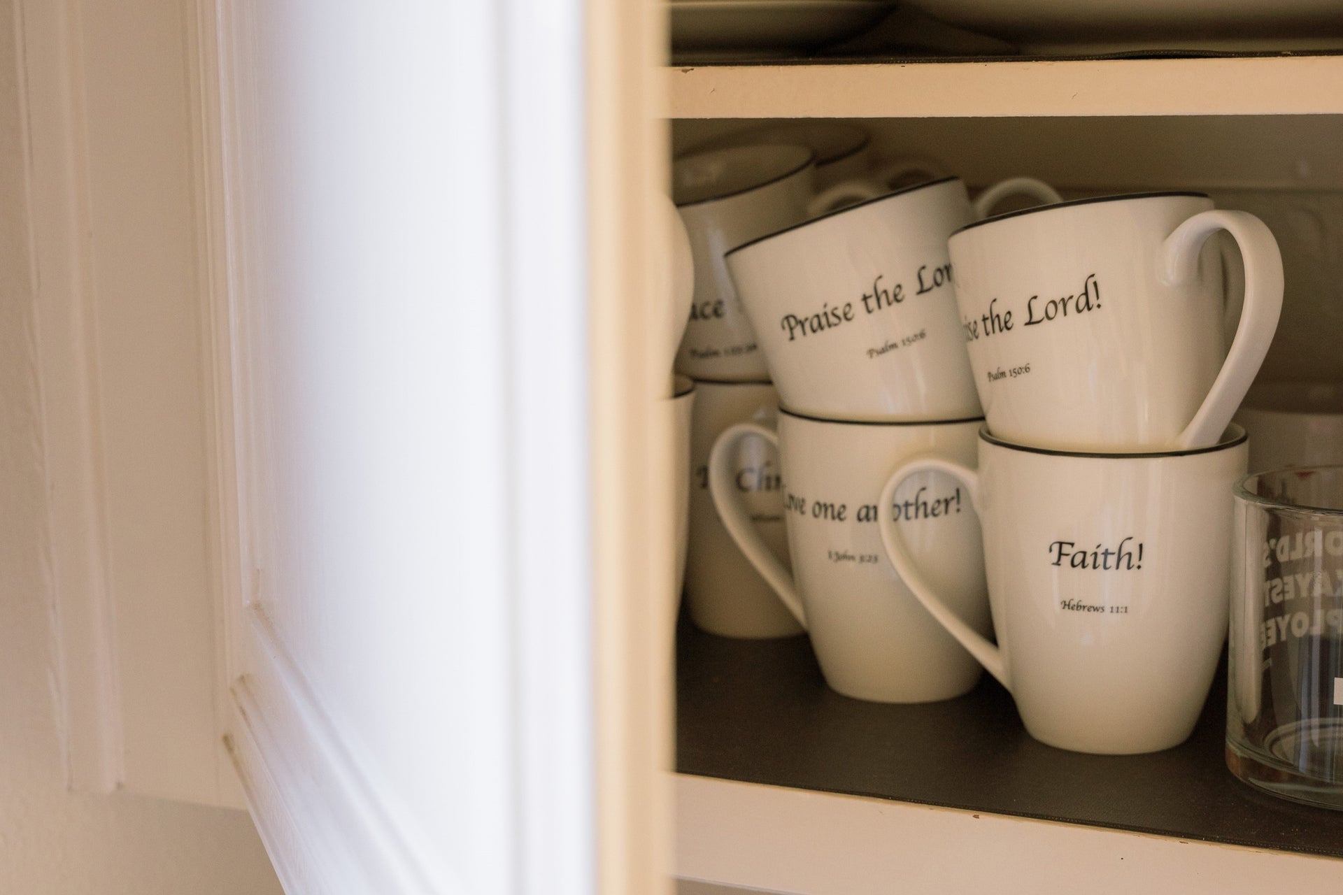 Daily Bread Mugs, Set of 4
