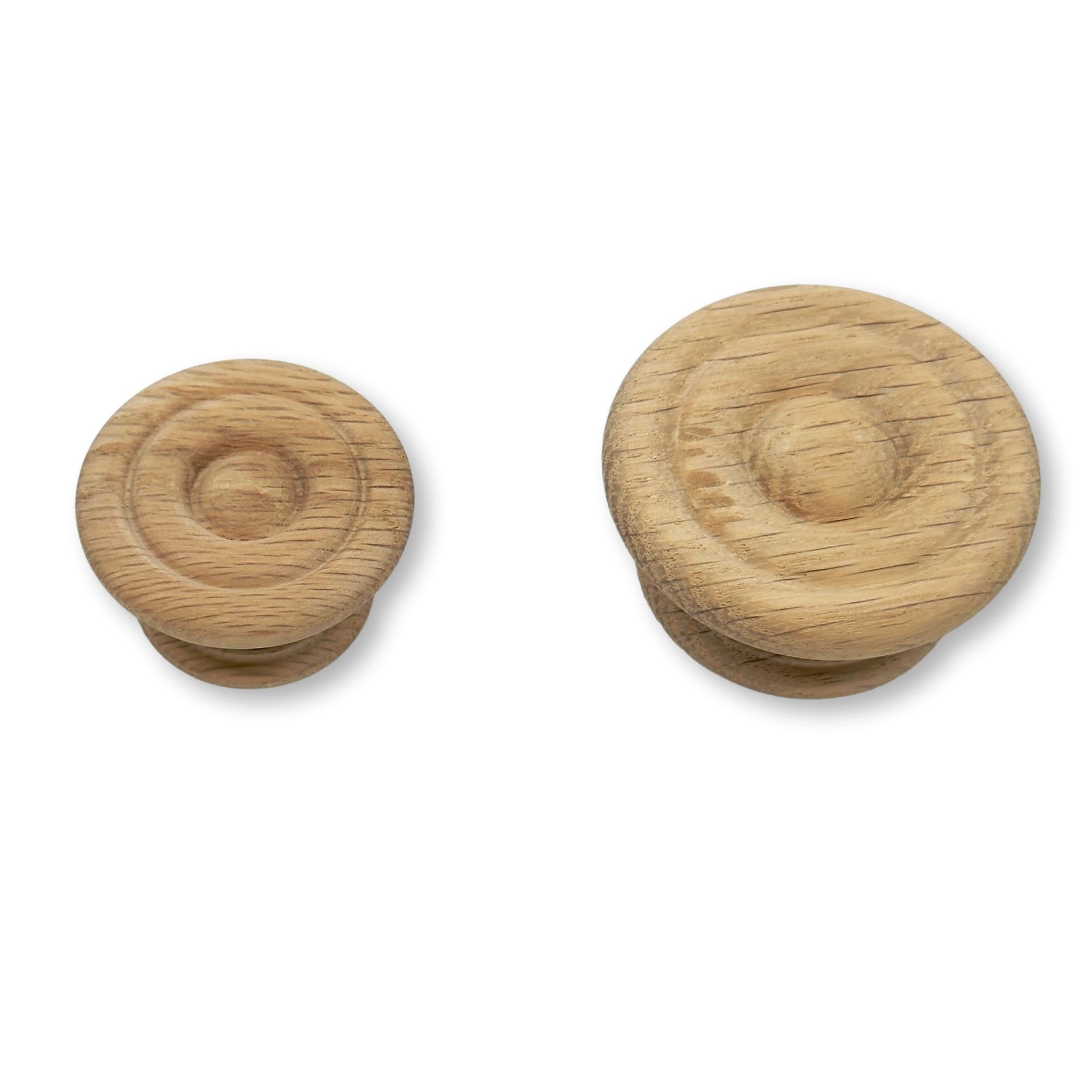 Round Oak Cabinet Knob 