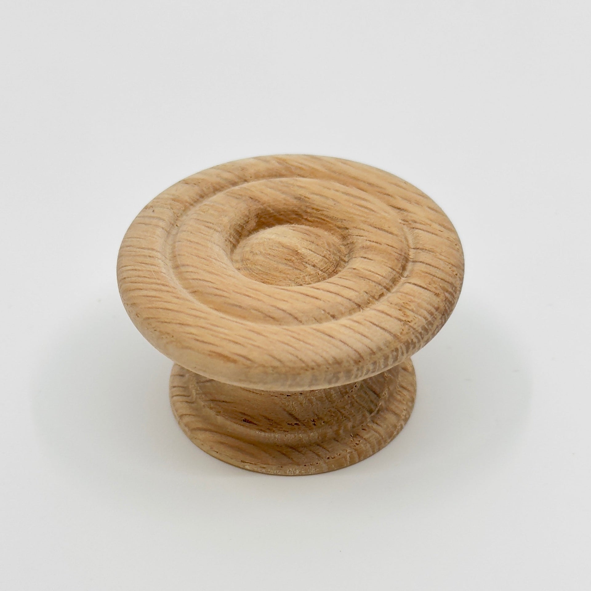 Round Oak Cabinet Knob 