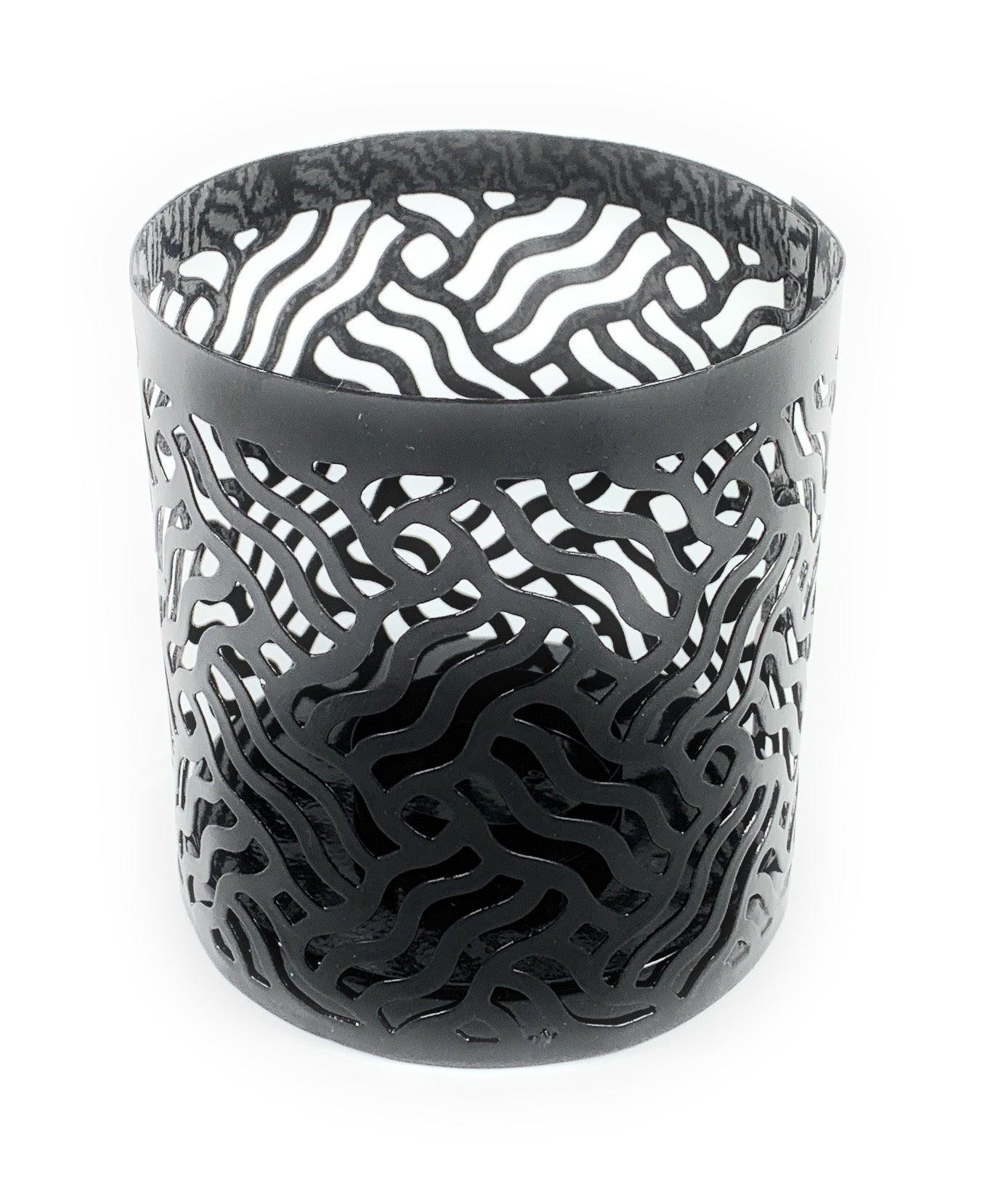 Votive Candle Holders Set of 2 Grey