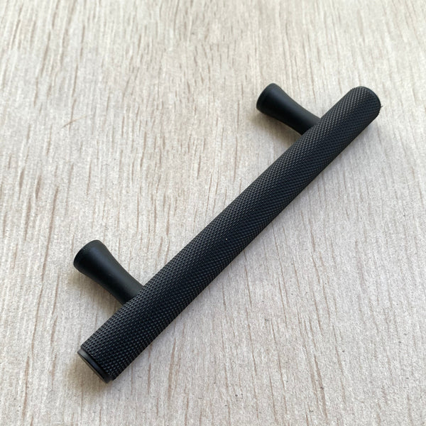 Knurled Matte Black Solid 
