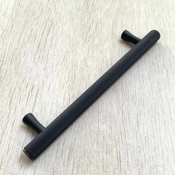 Knurled Matte Black Solid 