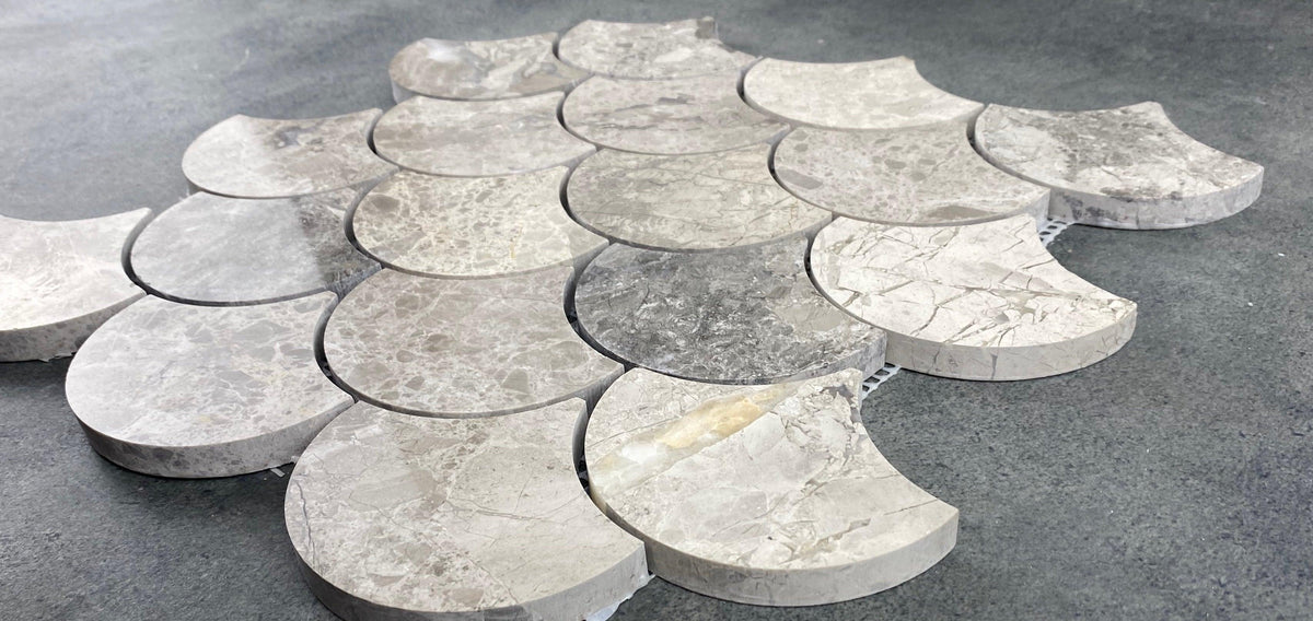 Silver Shadow Marble Laguna on 12