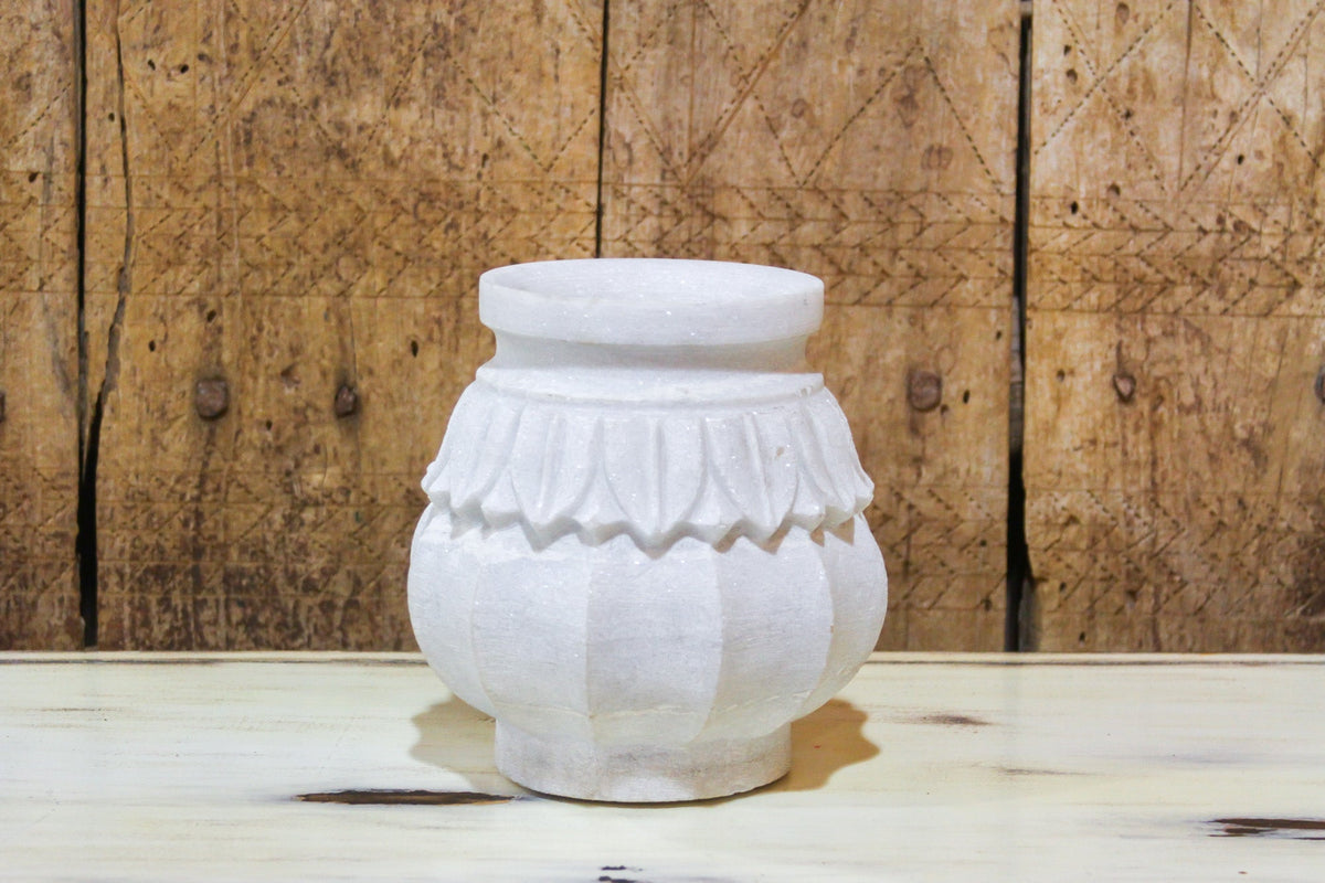 Carved Marble Vase