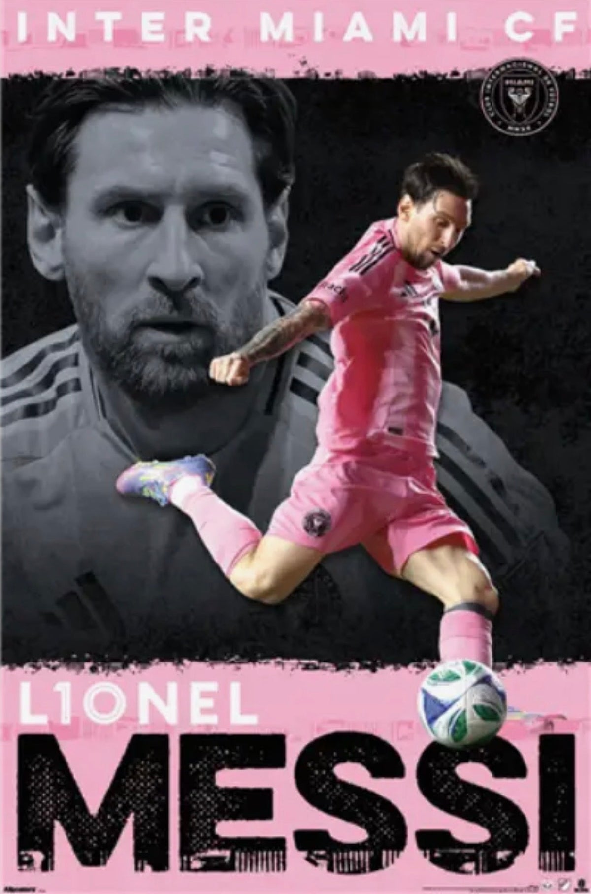 Inter Miami LeoneL Messi Poster