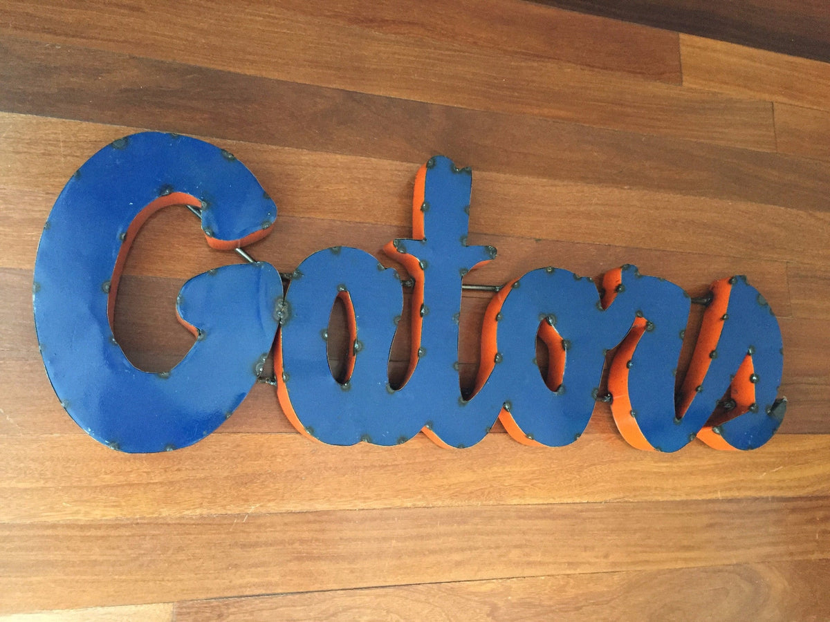 Florida Gators Recycled Metal Wall Decor