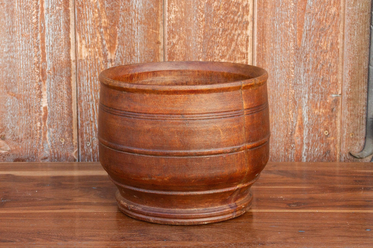 Antique Ceylon Spice Grinder Bowl