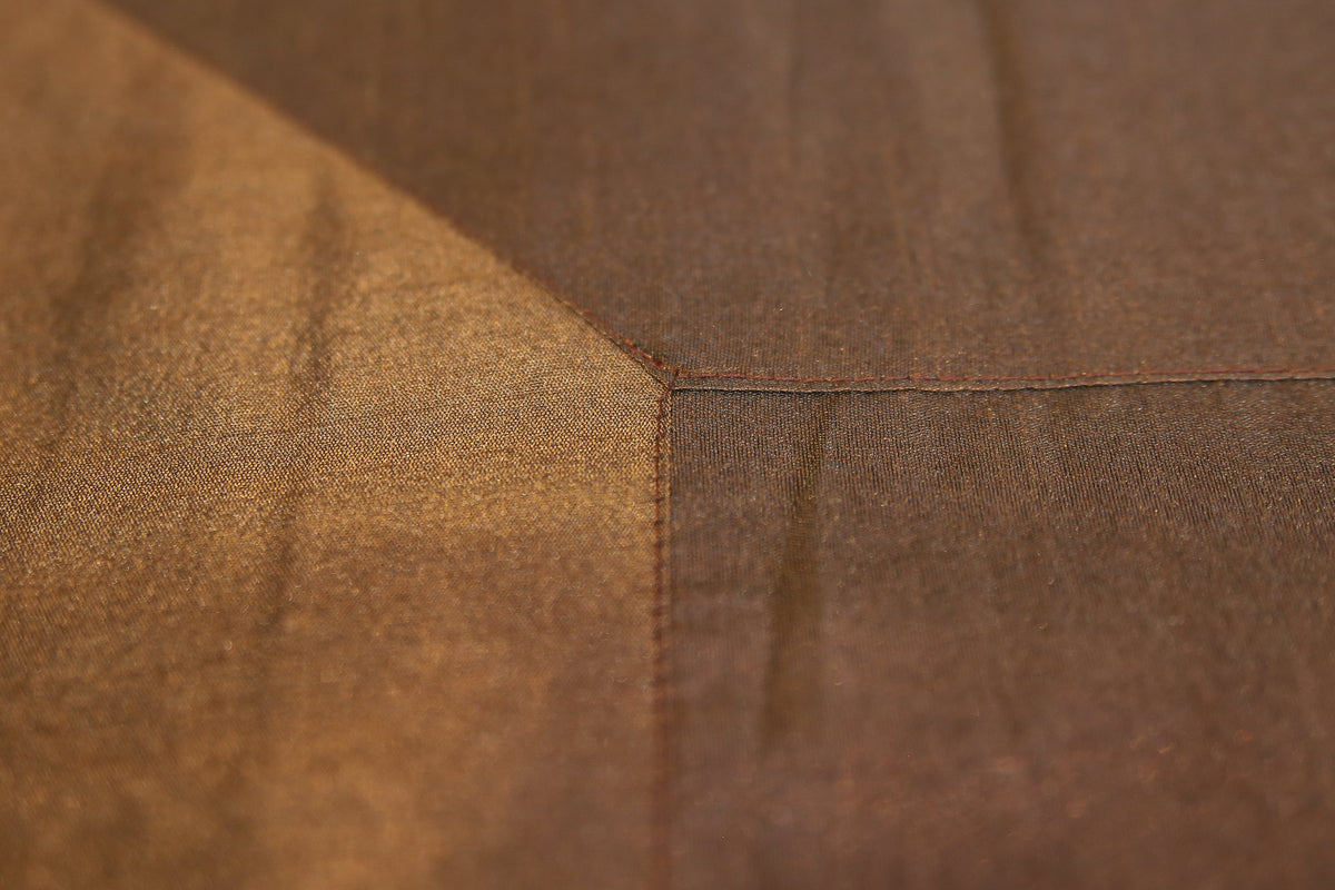 Umber Silk Blend Duvet Cover
