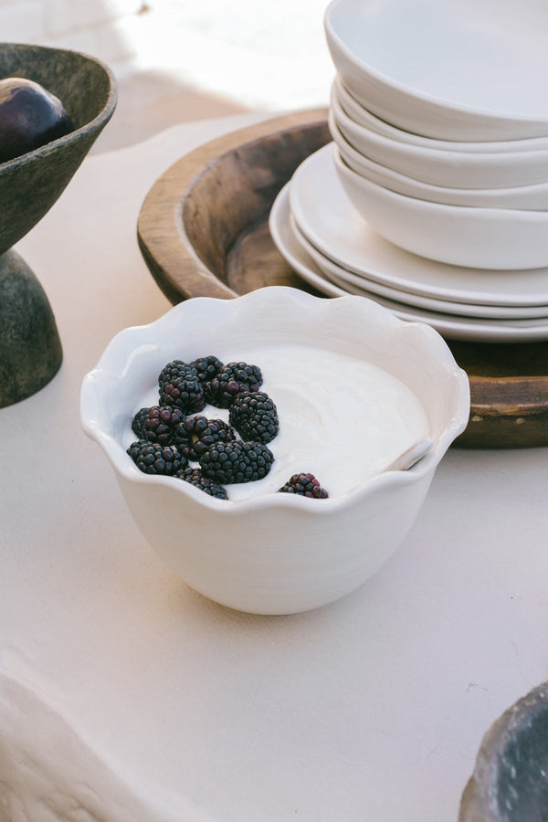 Drift Bowl - Matte White - Set of 6