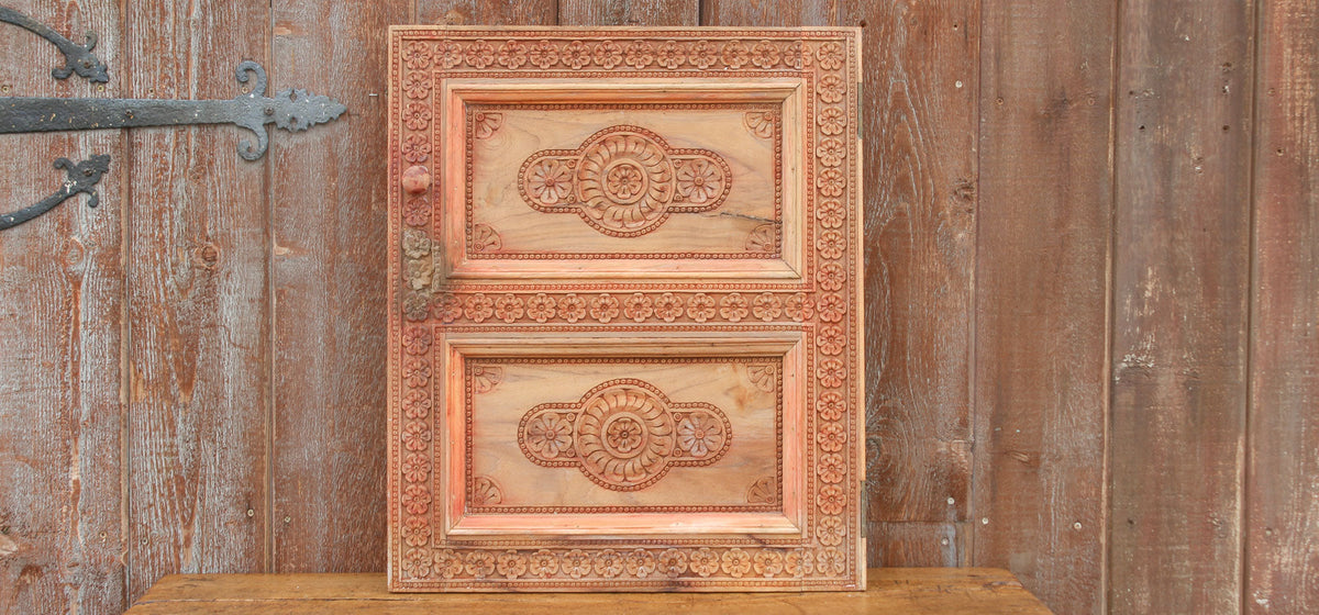 Antique Tall Chinar Kashmir Panel