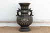 Massive Chinese Cloisonne Enamel Floor Vase