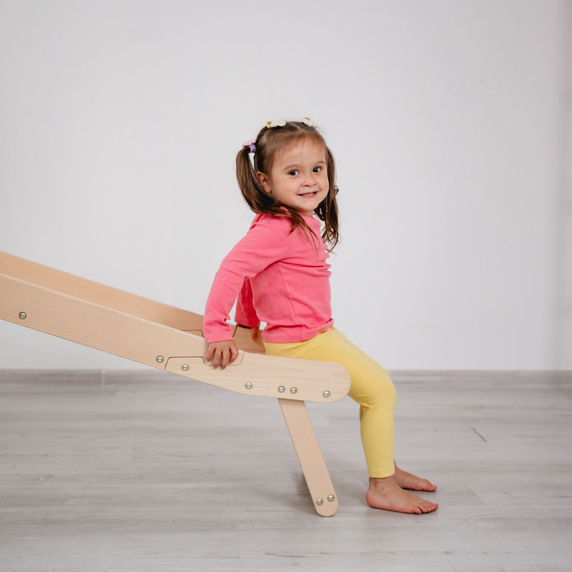 Wooden Climbing Set