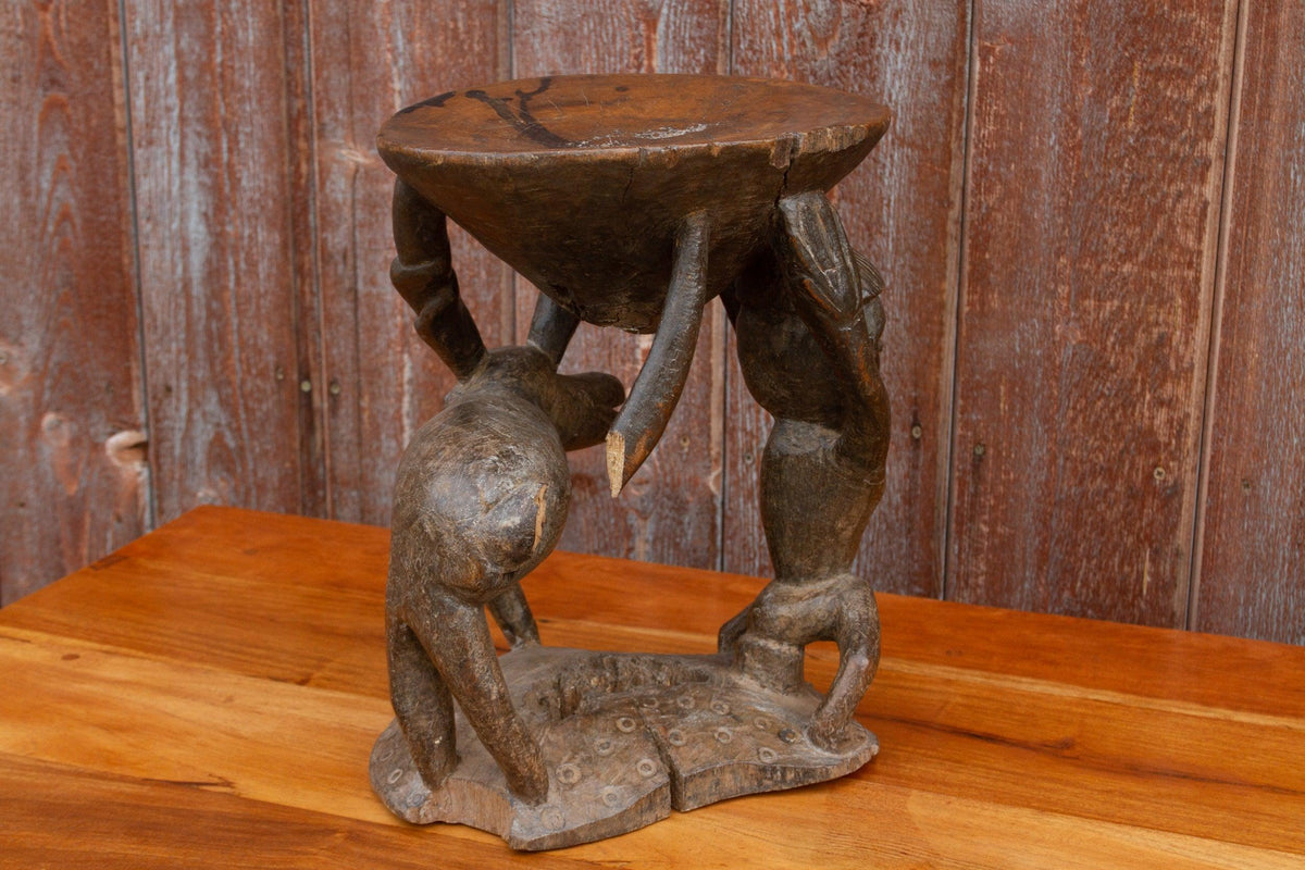 Tribal African Carved Stool