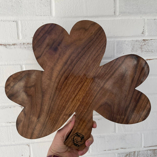 Hardwood Shamrock Cutting Board - Gifts for You 'n Me