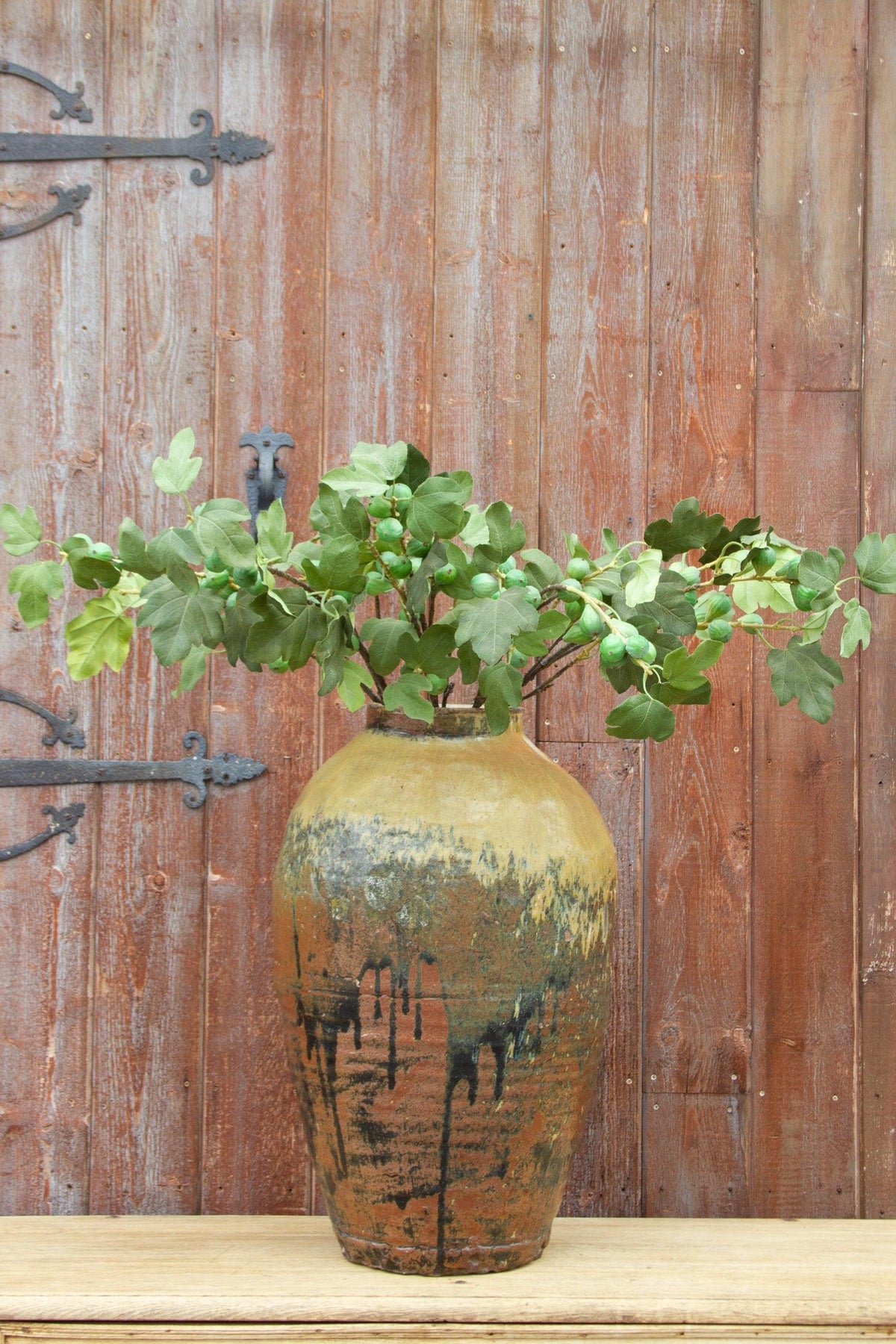 Antique Chinese Celadon Wine Earthenware Jar