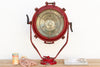 Antique Industrial Red Ship Lantern