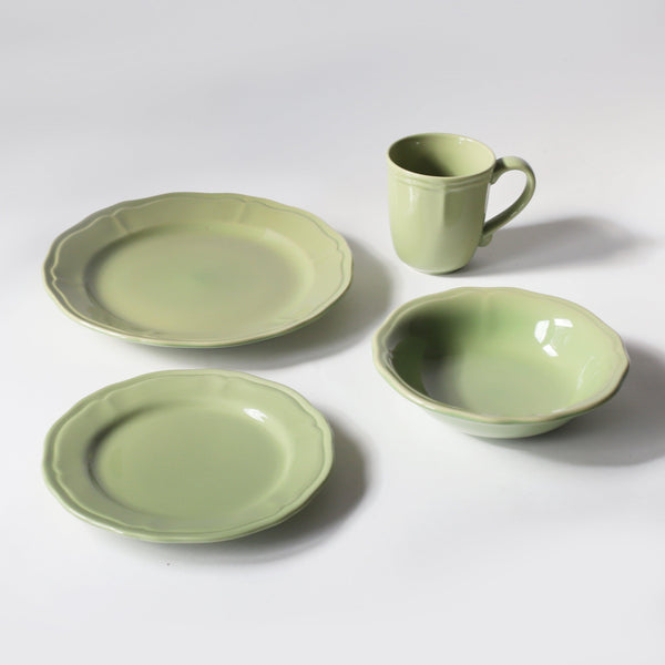Siena 16 piece Dinnerware Set Green