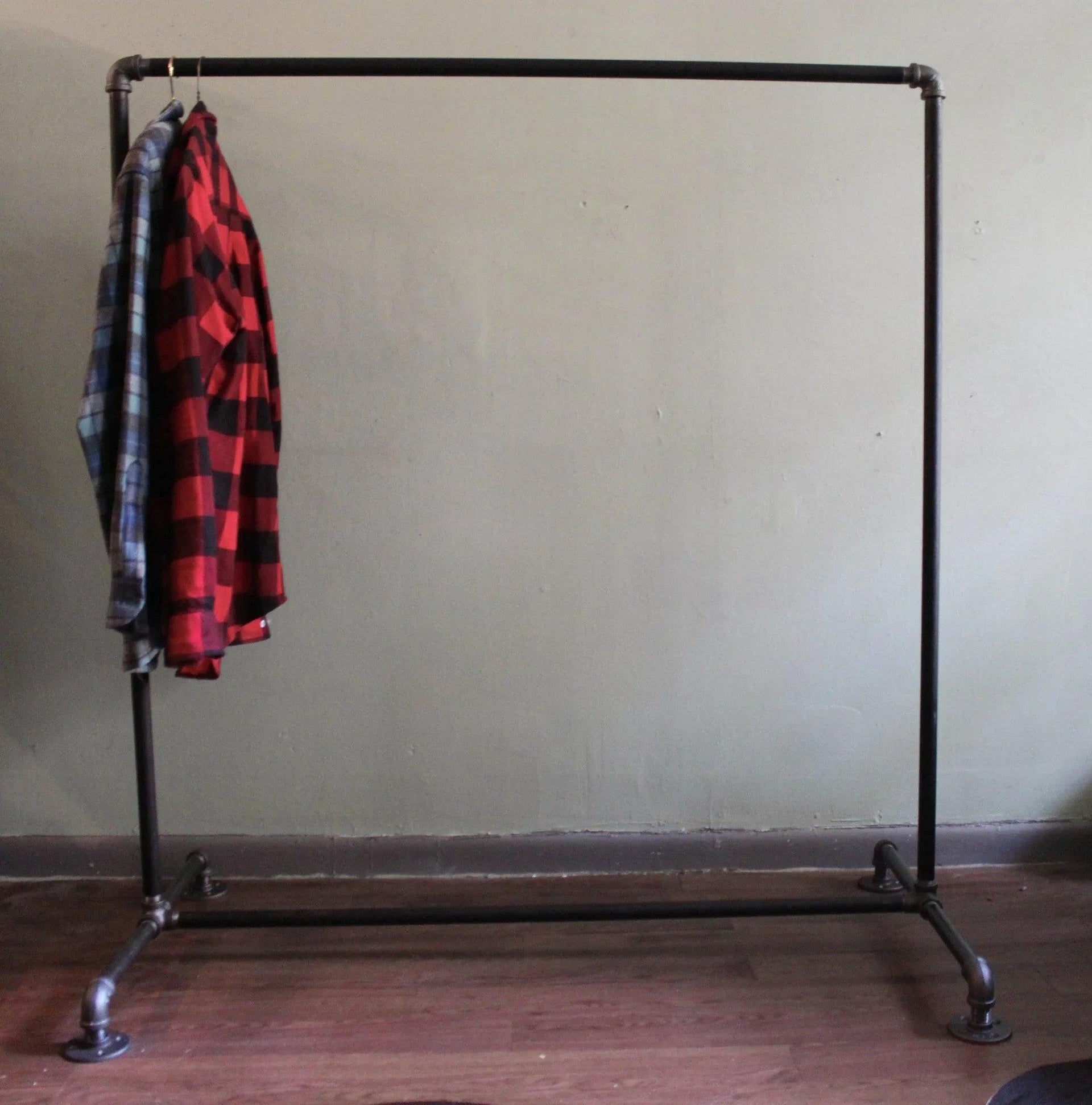 Industrial Clothing Rack no casters - Gifts for You 'n Me