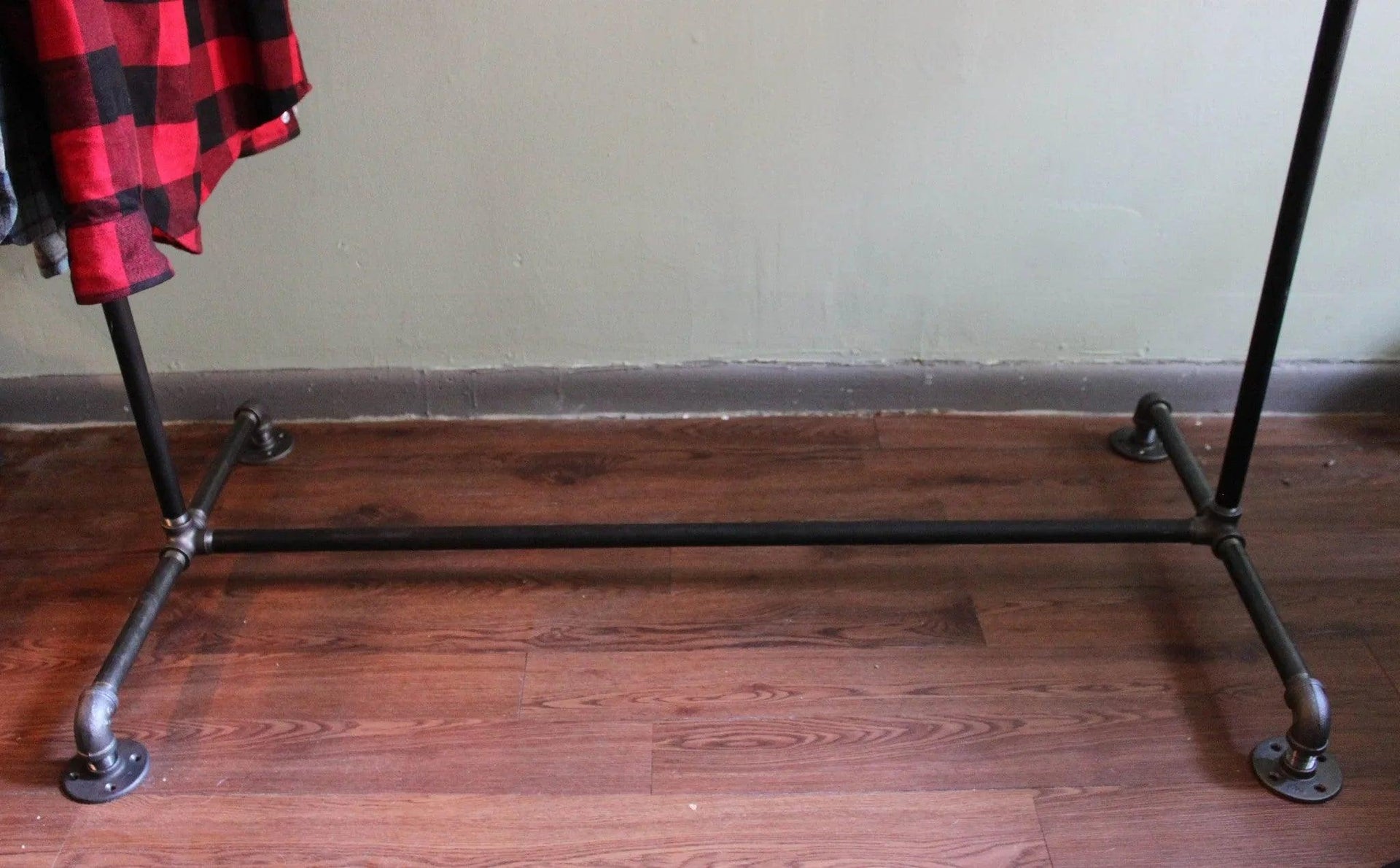 Industrial Clothing Rack no casters - Gifts for You 'n Me